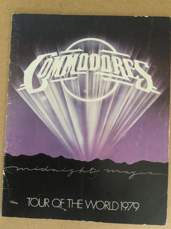 Commodores Midnight Magic, World Concert Tour Programme 1979