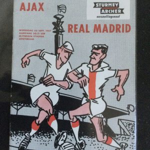 Ajax v Real Madrid European Cup Match Day Programme 1967