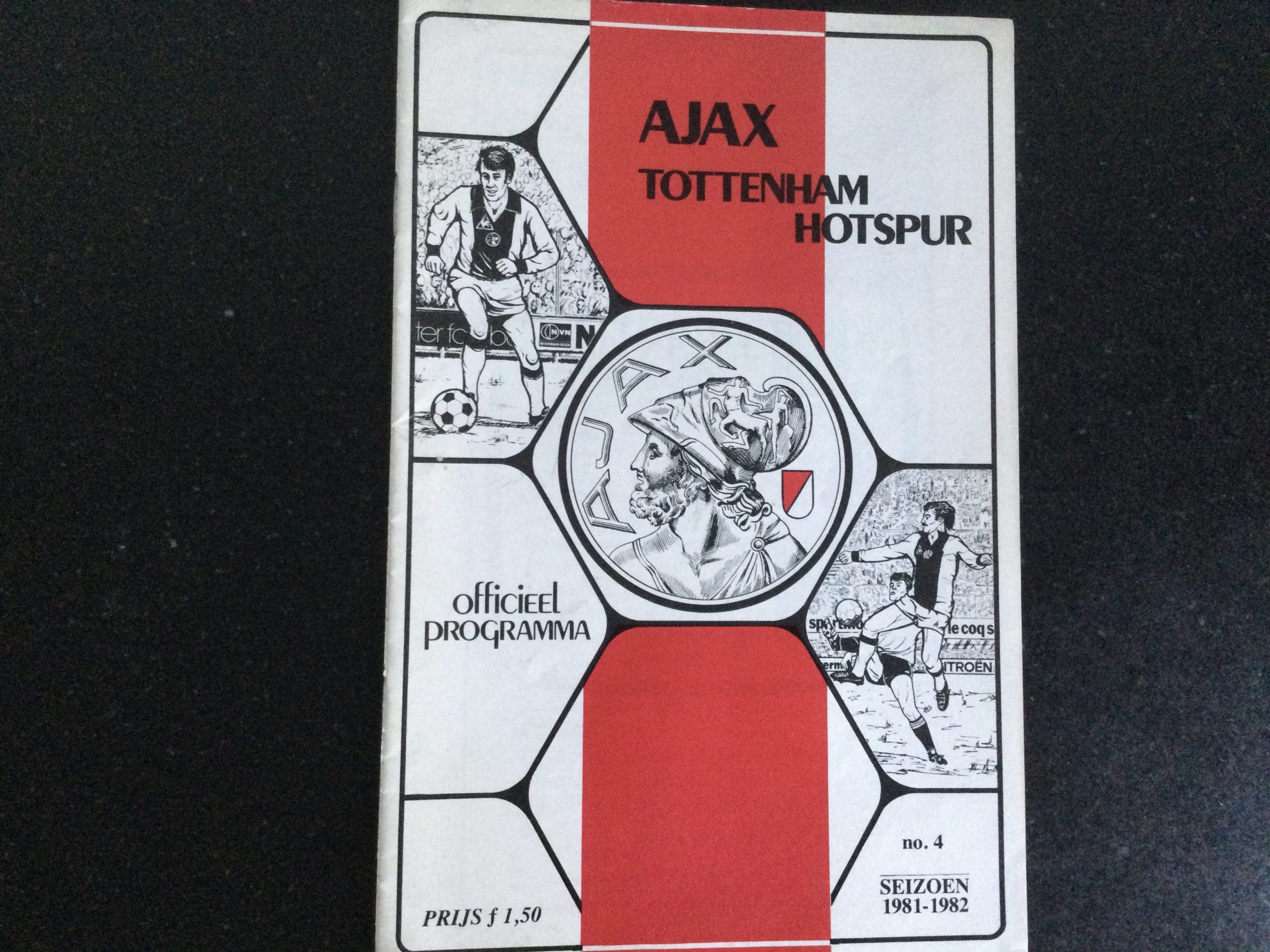 Ajax v Nottingham Forest, Tottenham Hotspur and Celtic European Match Day Programmes 1980, 81 & 82 - Image 3