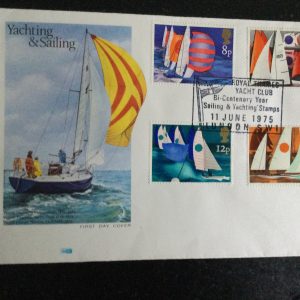 Philart FDC Yachting and Sailing 1975