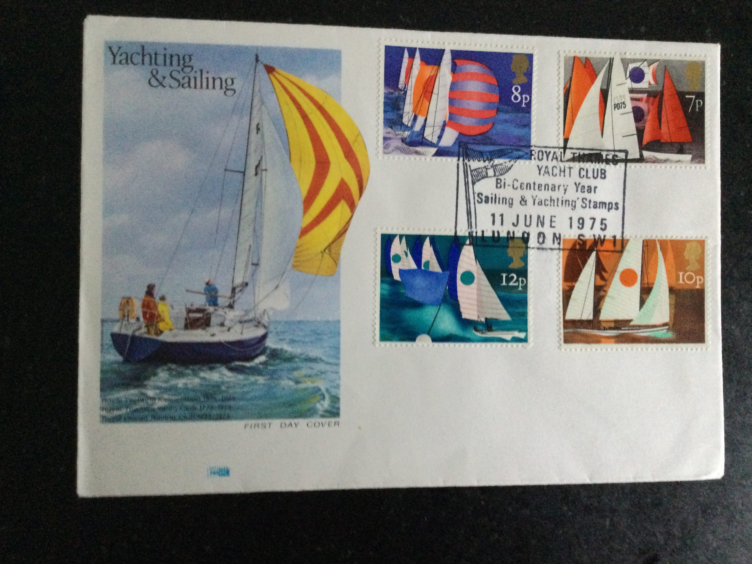 Philart FDC Yachting and Sailing 1975