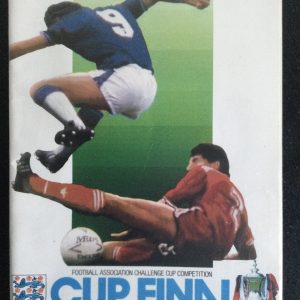 Everton v Liverpool F.A. Cup Final Match Day Programme 1986