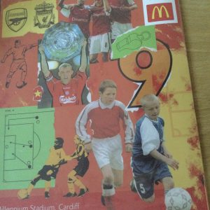 Arsenal v Liverpool Community Shield Match Day Programme 2002