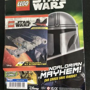 LEGO STAR WARS Magazine No 108 c/w Promotional Polybag Sealed, The Mandalorian's N-1 Starfighter Model