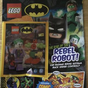 LEGO Special Edition Batman No.41 Comic c/w Promotional PolyBag,The Joker and Fiendish Robot Minifigures