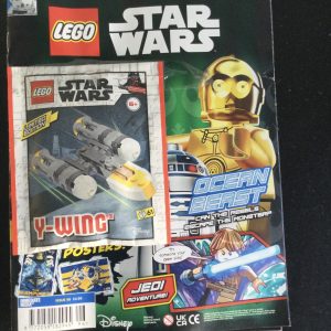 LEGO STAR WARS Magazine No 96 c/w Promotional Polybag Sealed and Rebel Alliance Y- Wing Model