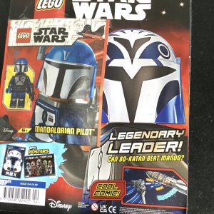 LEGO STAR WARS Magazine No 104 c/w Promotional Polybag Sealed, Mandalorian Pilot Minifigure