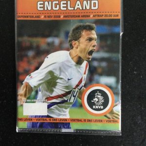 Holland v England International Friendly Matchday Programme 2006