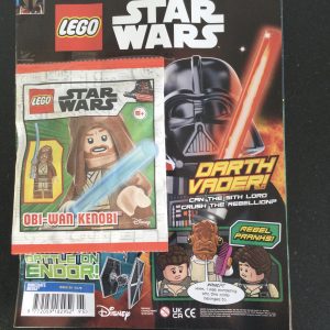 LEGO STAR WARS Magazine No 95 c/w Promotional Polybag Sealed and Obi-Wan Kenobi Minifigure