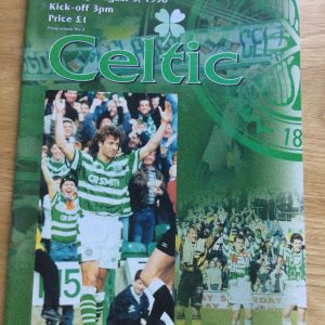 Celtic v Sporting CP Challenge Match, Matchday Programme 1996