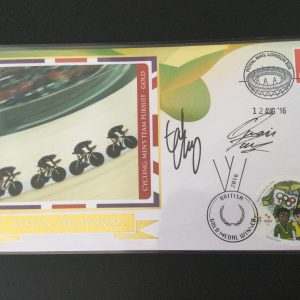 Benham Cycling Men's Team Pursuit Best in the World Collection Signed First Day Cover Rio Olympic Games 2016