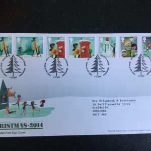 Royal Mail Christmas First Day Cover 2014