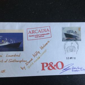 Arcadia P & O's Super Liner Launch Commemorative Cover 2005