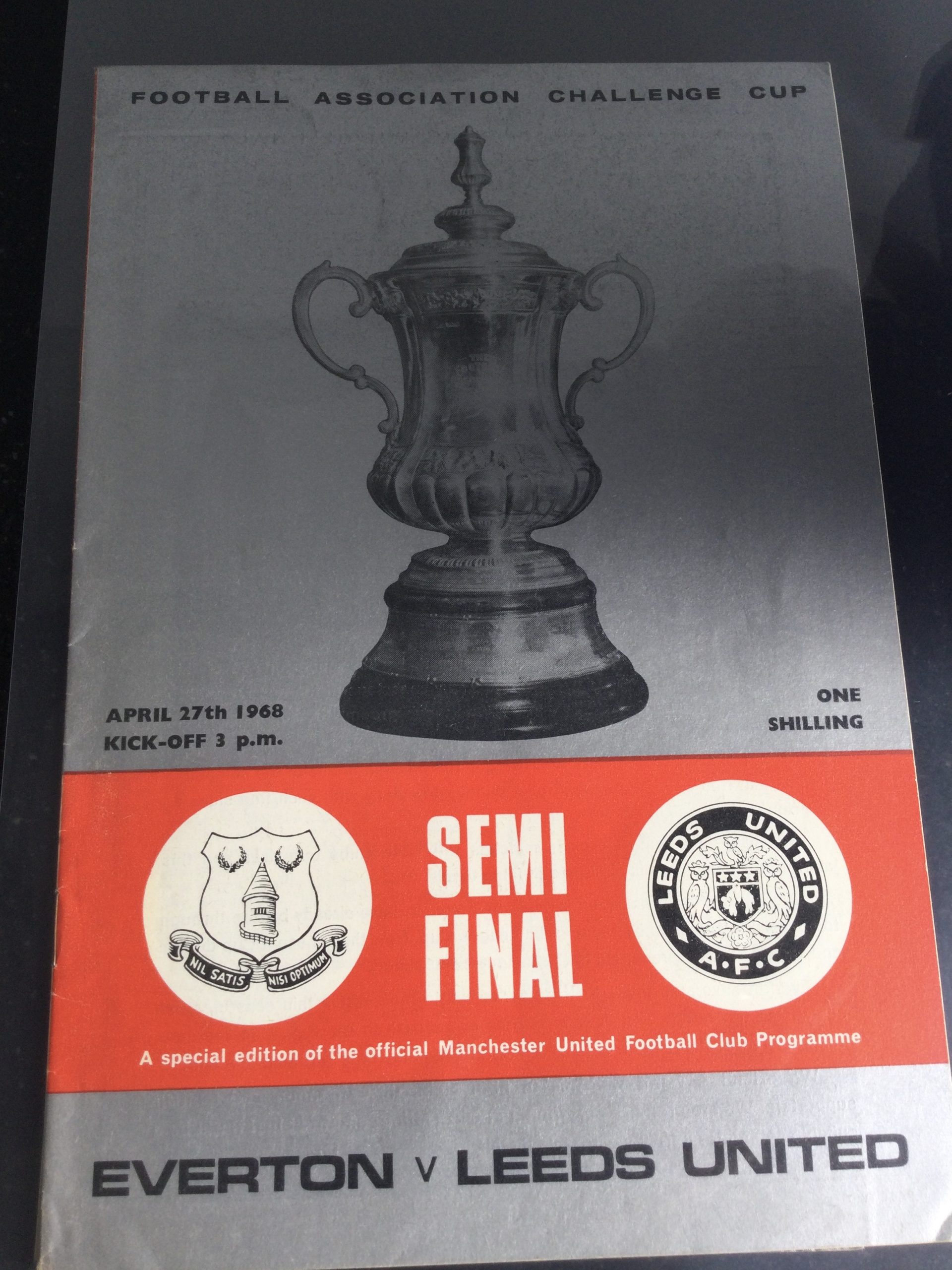 Everton v West Bromwich Albion F.A. Cup Semi Final & Final Match Day Programmes 1968 - Image 2