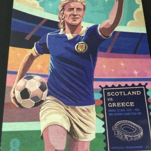 Scotland v Greece Nations League Play Off Matchday Programme 2025
