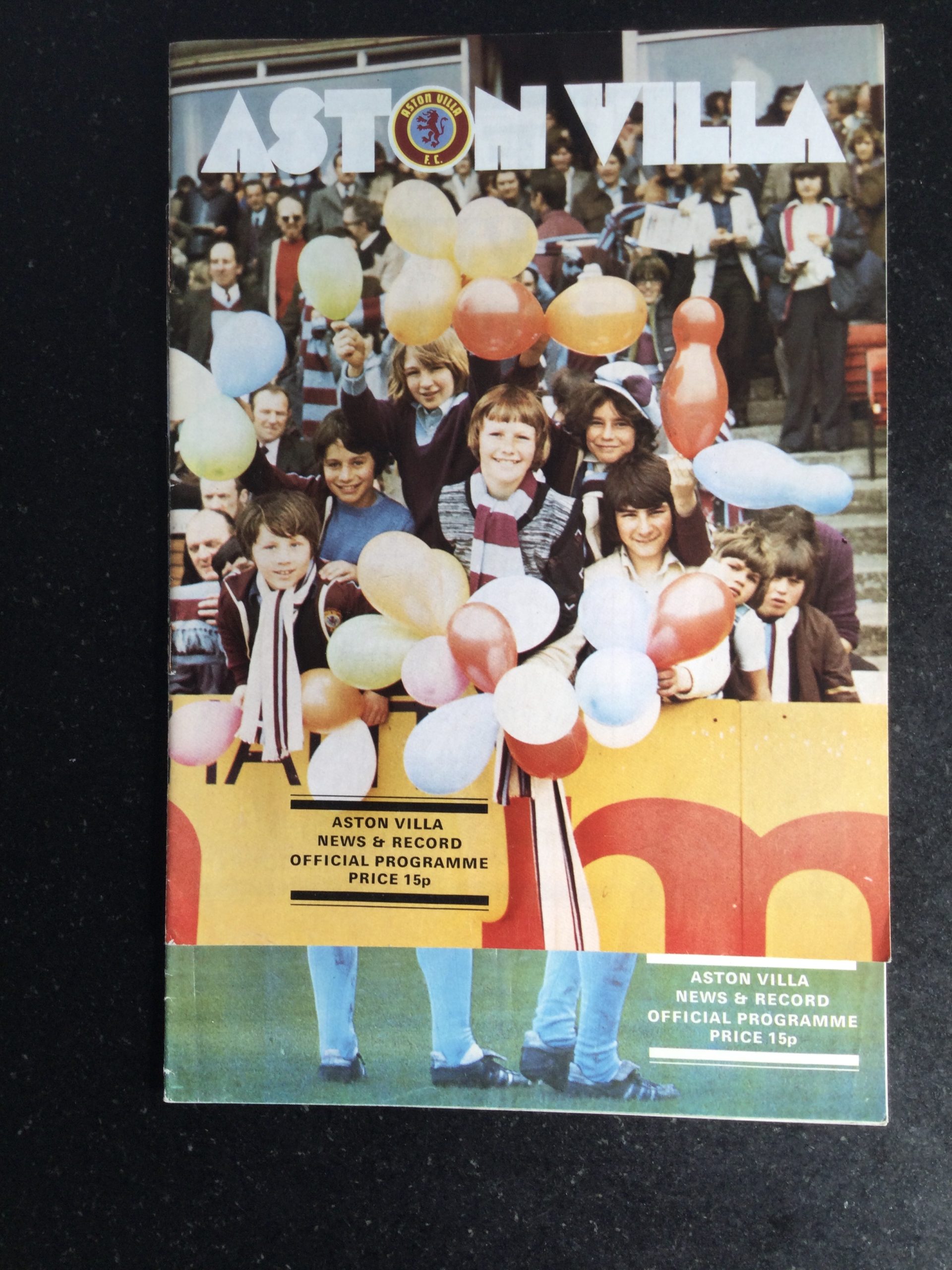 Aston Villa v Norwich City, Q.P.R. League Cup Matchday Programmes 1976/77