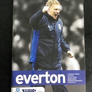 Everton v Tottenham Hotspur League Matchday Programme 2012