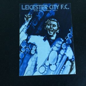 Leicester City v Newcastle United League Matchday Programme 1973