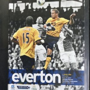 Everton v Aston Villa League Matchday Programme 2011