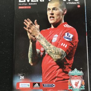 Liverpool v Chelsea League Matchday Programme 2012