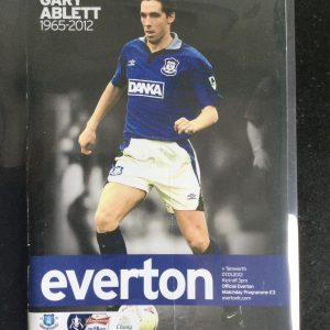 Everton v Tamworth F.A.Cup Matchday Programme 2012