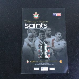 Southampton v Manchester United F.A.Cup Matchday Programme 2011