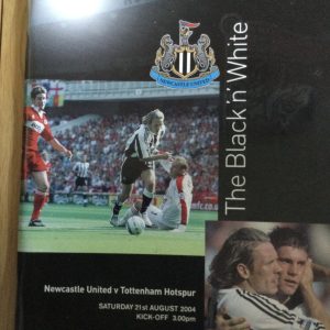 Newcastle United v Tottenham Hotspur League Matchday Programme 2004