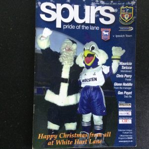 Tottenham Hotspur v Ipswich Town League Matchday Programme 2001