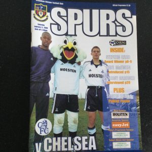 Tottenham Hotspur v Chelsea League Matchday Programme 2000